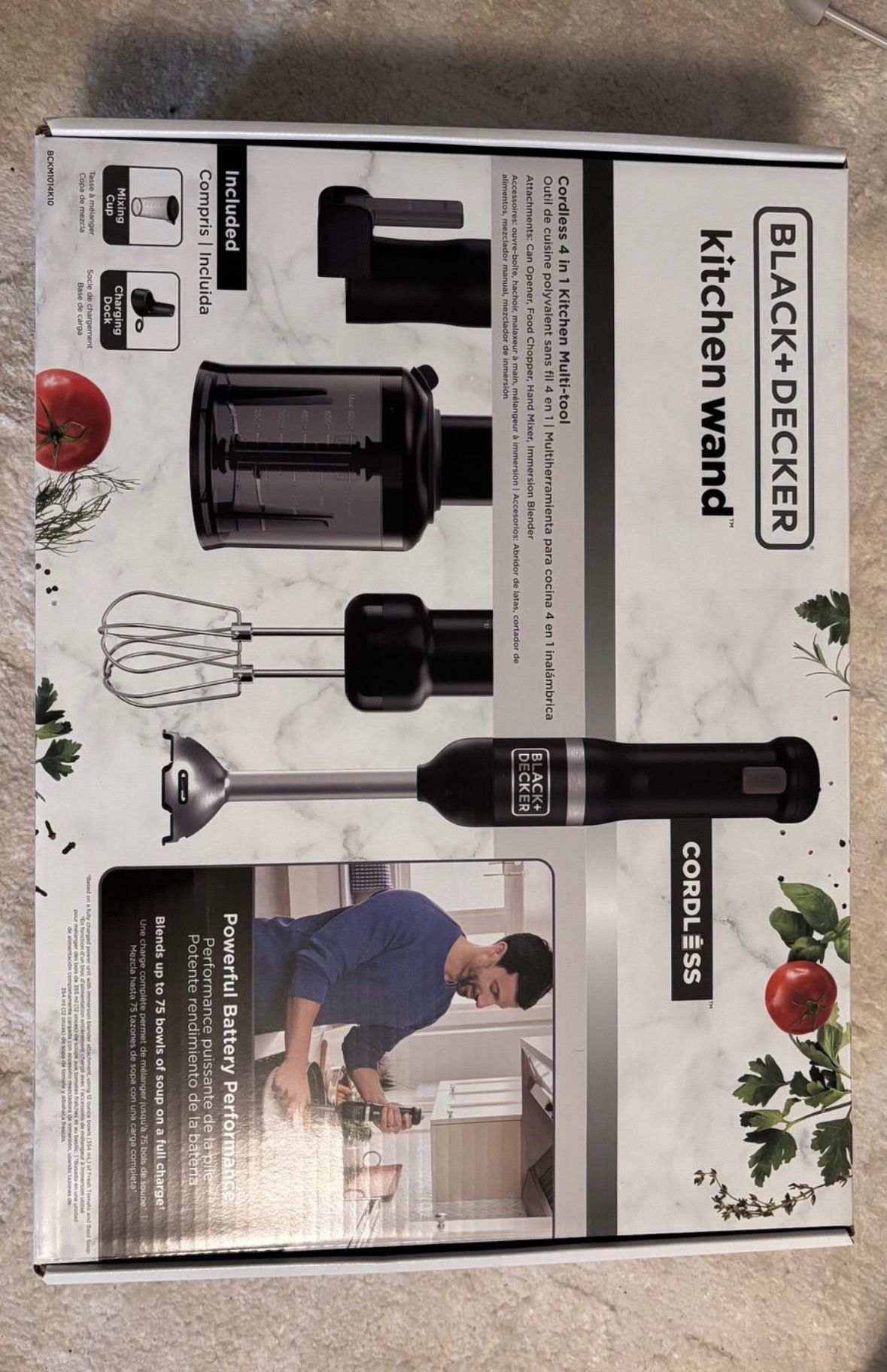 BRAND NEW - Black And Decker Wand