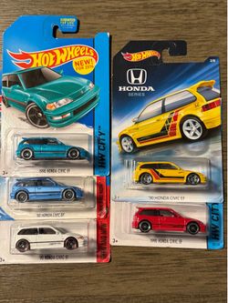 Hotwheels Honda civic EF