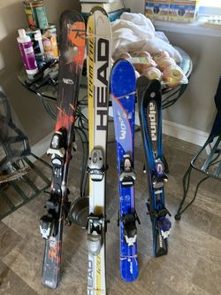 Skis, children sizes, $40 each