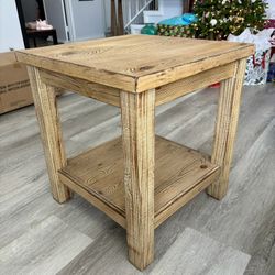 Wooden Square Table