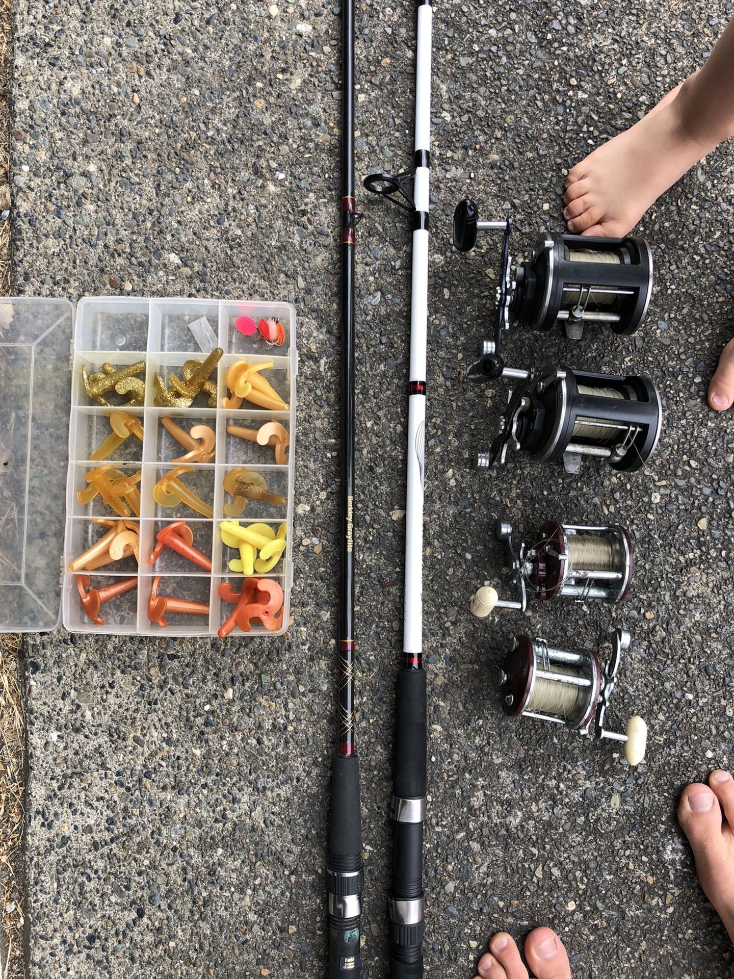 Salmon Fishing Rods, Reels, Tackle
