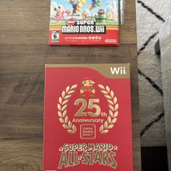 Super Mario Wii Games 