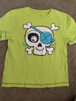 Skull tee eye moves size 4T