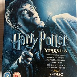 Harry Potter blu-ray set