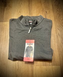 Kirkland Signature Men’s 1/4 Zip Pullover Size M