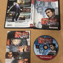 Tekken Tag Tournament Greatest Hits (Sony PlayStation 2, 2002) Complete w/ Reg.