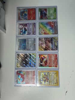 Pokemon cards (negotiable) 1500 for all or individual prices below