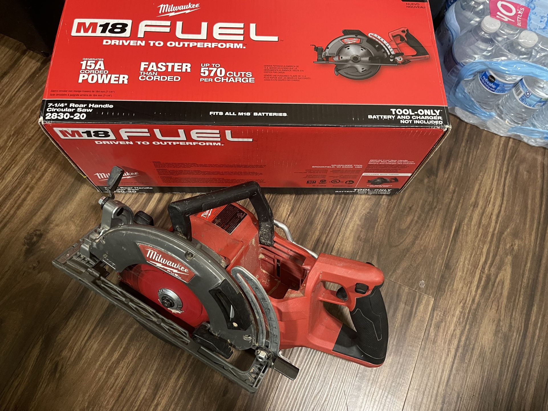Milwaukee Skilsaw 7 1/4 Fuel