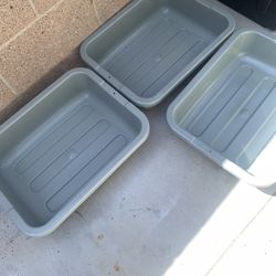 (3) New Cambridge Bus Box. Used In Restaurant. Sell Each $10 