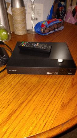 Sony blu ray player