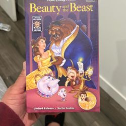 Disney VHS Plush Beauty And The Beast 