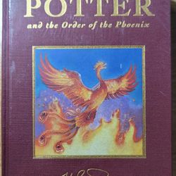 Sealed Harry Potter And The Order Of The Phoenix Deluxe UK First Edition