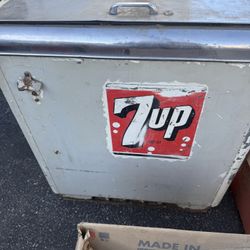 1960s 7up Freezer