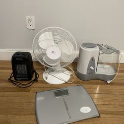 Table Fan-Heater-Humidifier-Scale