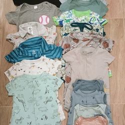 0-3 And 3-6 Months Summer Clothes