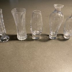Crystal Flower Vases