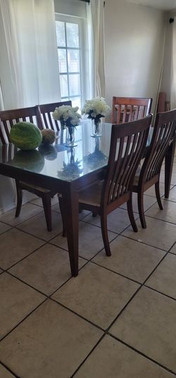 6 Chairs Dining Table