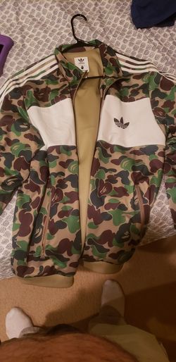 Adidas bape jacket 2xl worn 2 times