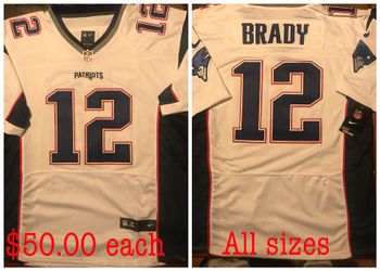 New England Patriots Nike Tom Brady stiched jerseys