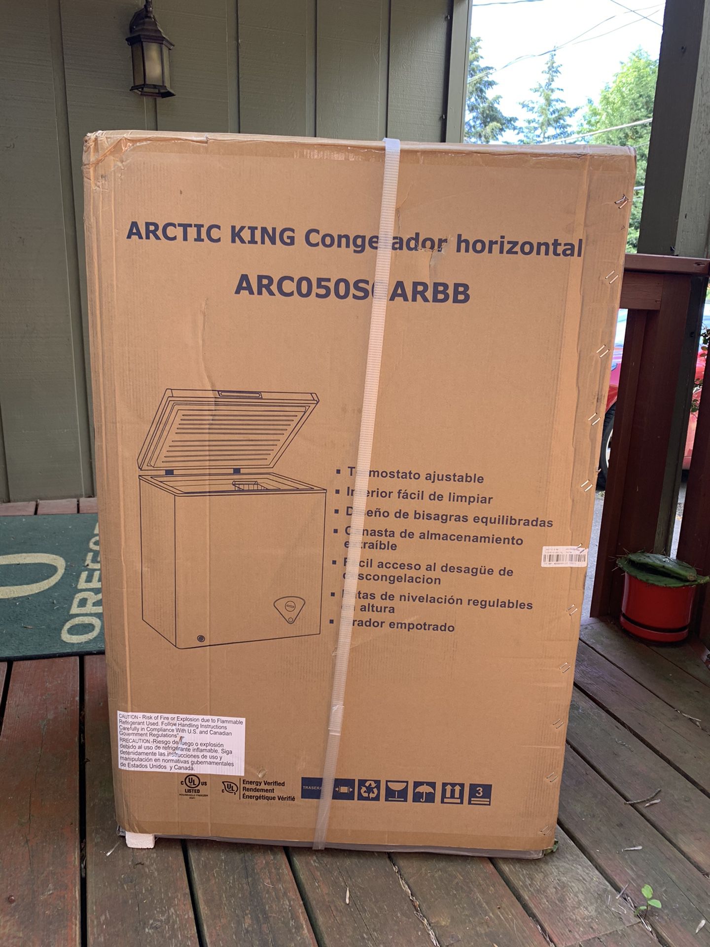 Arctic King 5 CU. FT. Chest Box Freezer BRAND NEW UNOPENED