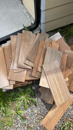 Cedar shingles, have two boxes worth
