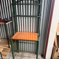 Vintage Metal Baker’s Rack – Worn Condition