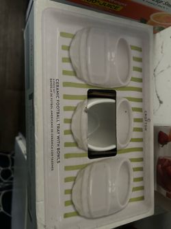 Ceramic trays