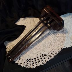WOOD WALL MOUNT DRYING RACK