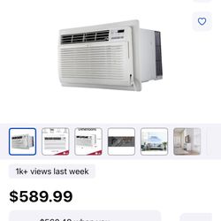 LG 9800-BTU 440-sq ft 230-Volt White Through-the-Wall Air Conditioner