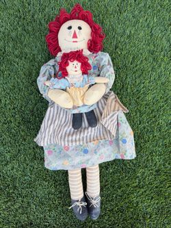 Rare vintage ragged Anne doll