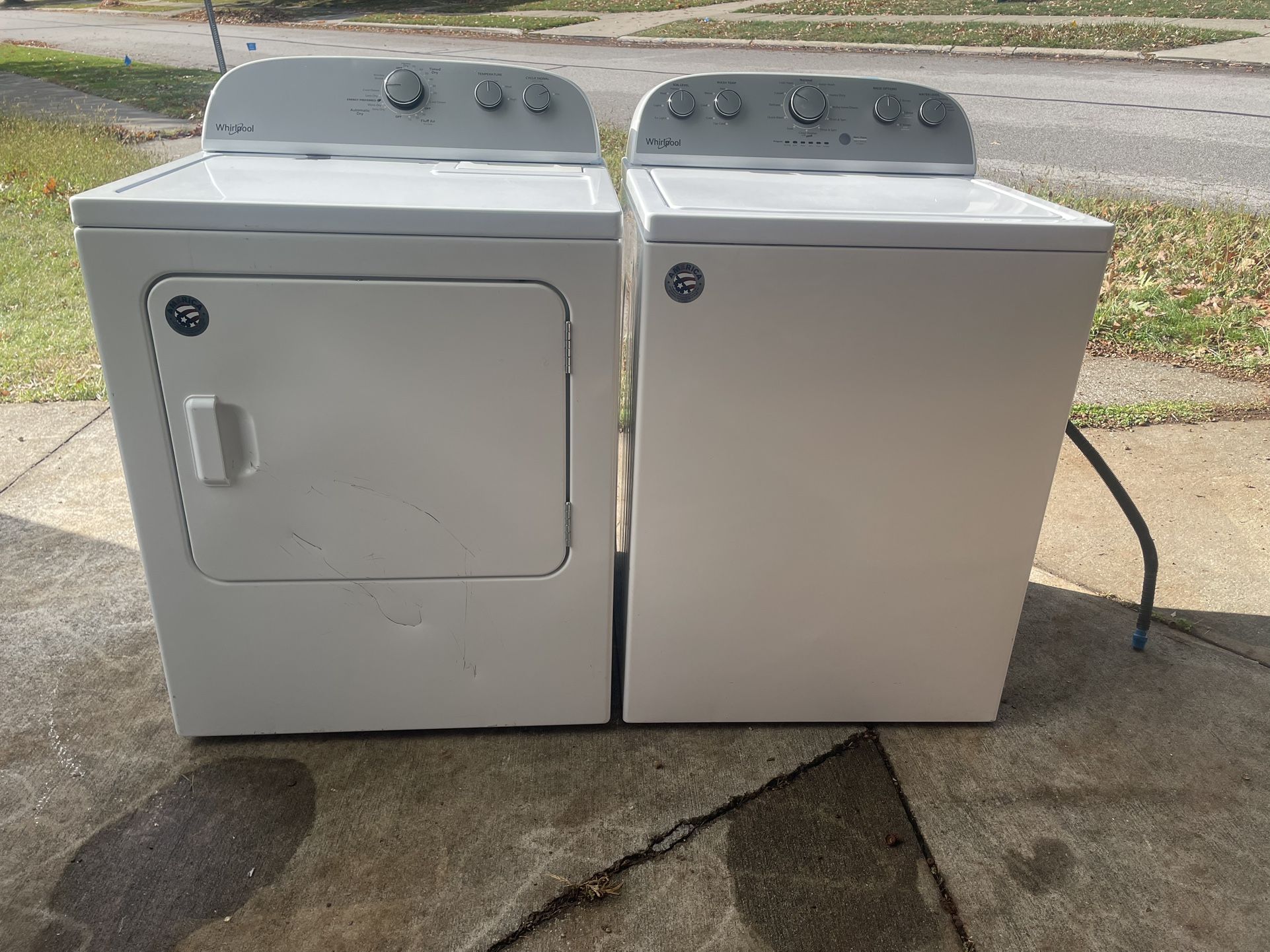 Whirlpool Washer And Electric Dryer