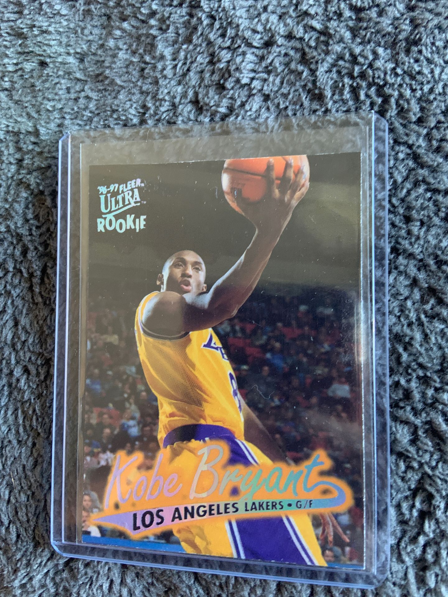 Kobe Bryant Rookie Card Ultra Fleer 1996