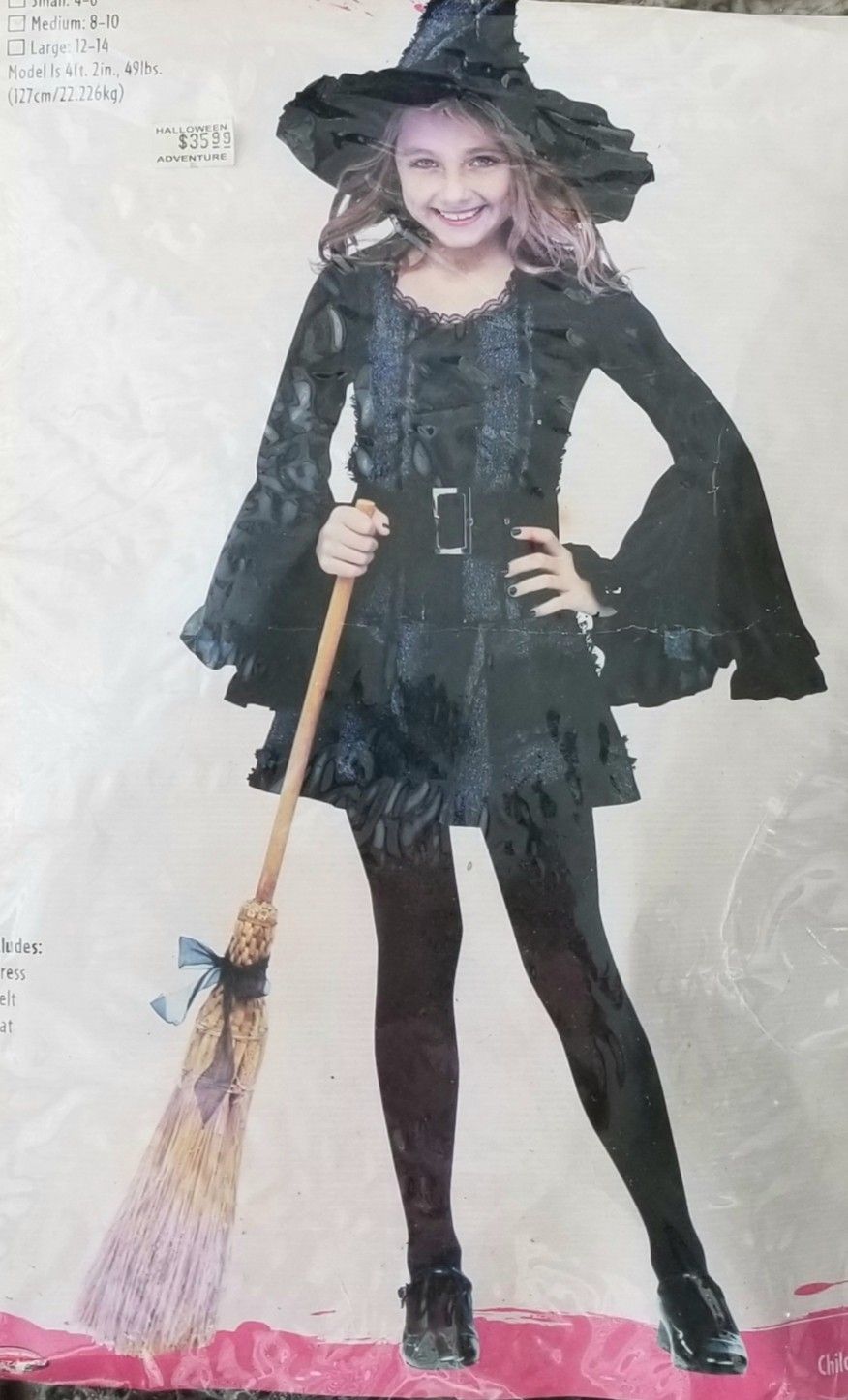 Girl‘s Halloween Costume (Size M 8-10)