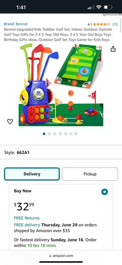 Golf Tournament Sport Set For Kids