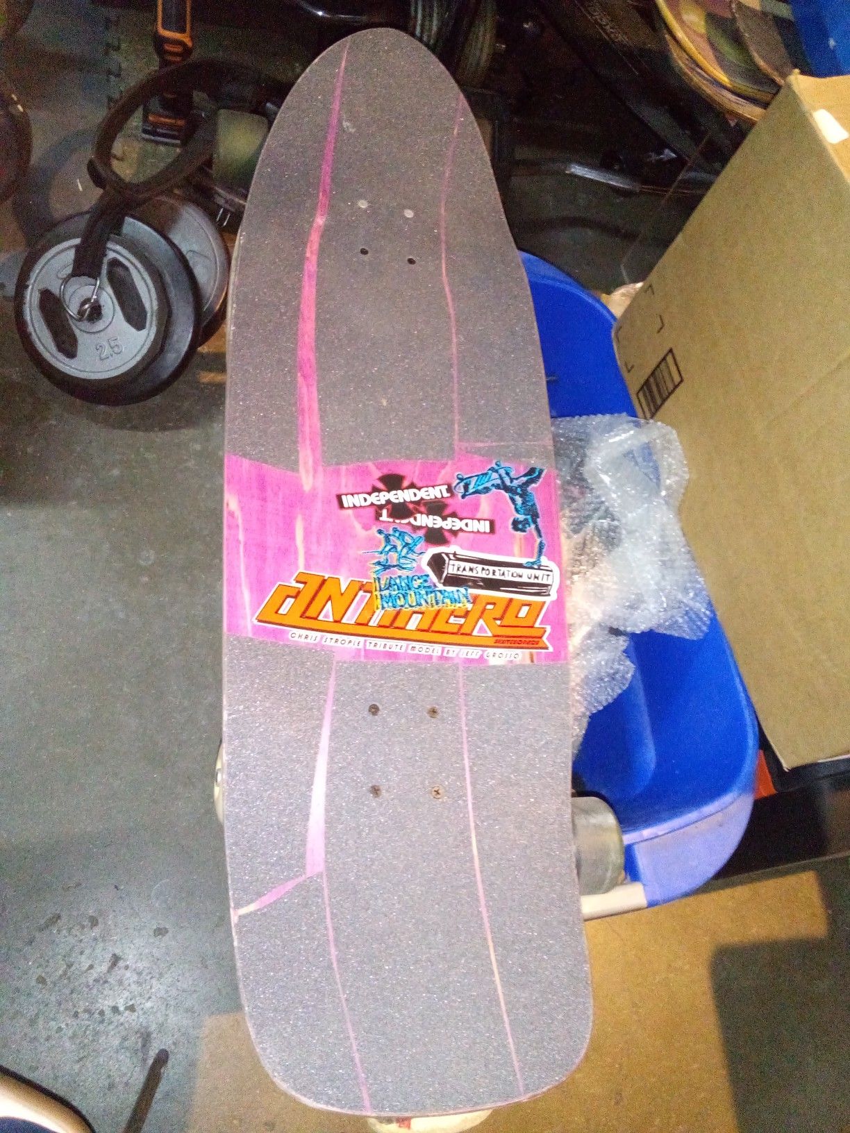 Jeff grosso skateboard signed.. deck only.. $400
