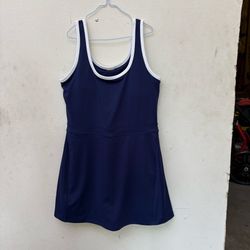 Navy Fabletics Tennis Dress Size Medium