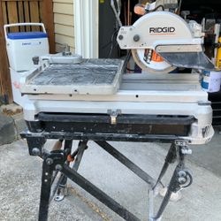 Rigid 10 Inch Wet Tile Saw
