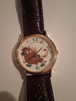Vintage lion king watch