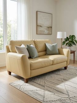 Leather couch
