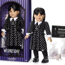 American Girl Wednesday Addams Limited Edition Doll
