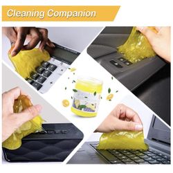 Brand new! Car Cleaning Gel, Car Cleaning Putty, Car Cleaning Slime with  Lemon Fragrance, Car Slime Cleaner Magic Dust Cleaning Mud Detailing Putty  f for Sale in Miami, FL - OfferUp