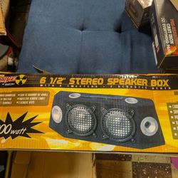 Speakers And Box New