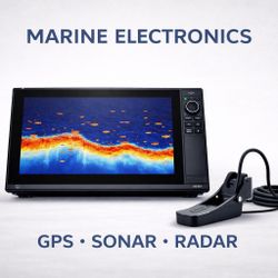 Marine GPS, Sonar & Transducers for Boats 
