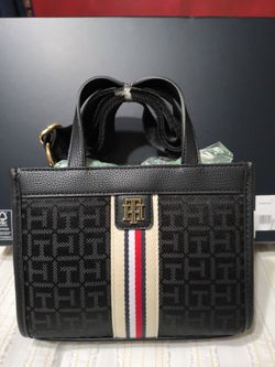 Tommy Hilfiger Monogram Mini Tote Bag