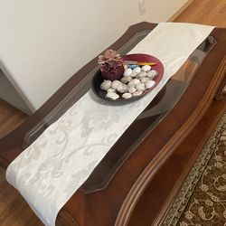 Cocktail Table And Two Small Tables