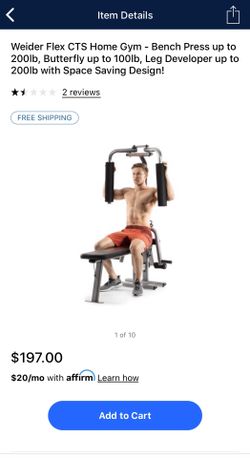 Weider pro 395 olympic weight bench hotsell