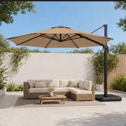 Large patio umbrella