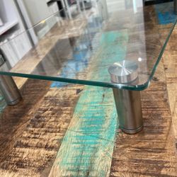 Glass Monitor/ Keyboard Stand