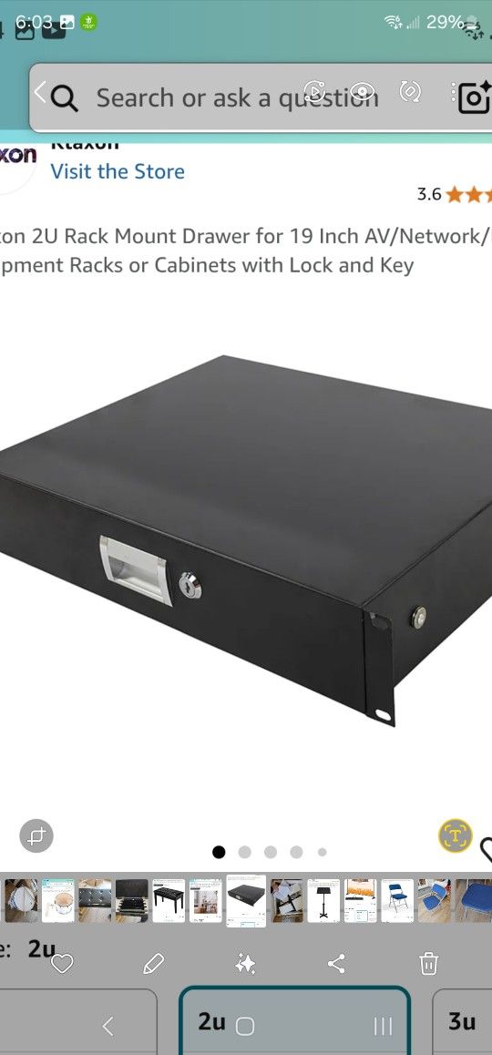 Lockable Drawer