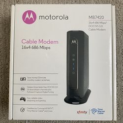 Motorola SB7420 DOCSIS 3.0 Cable Modem